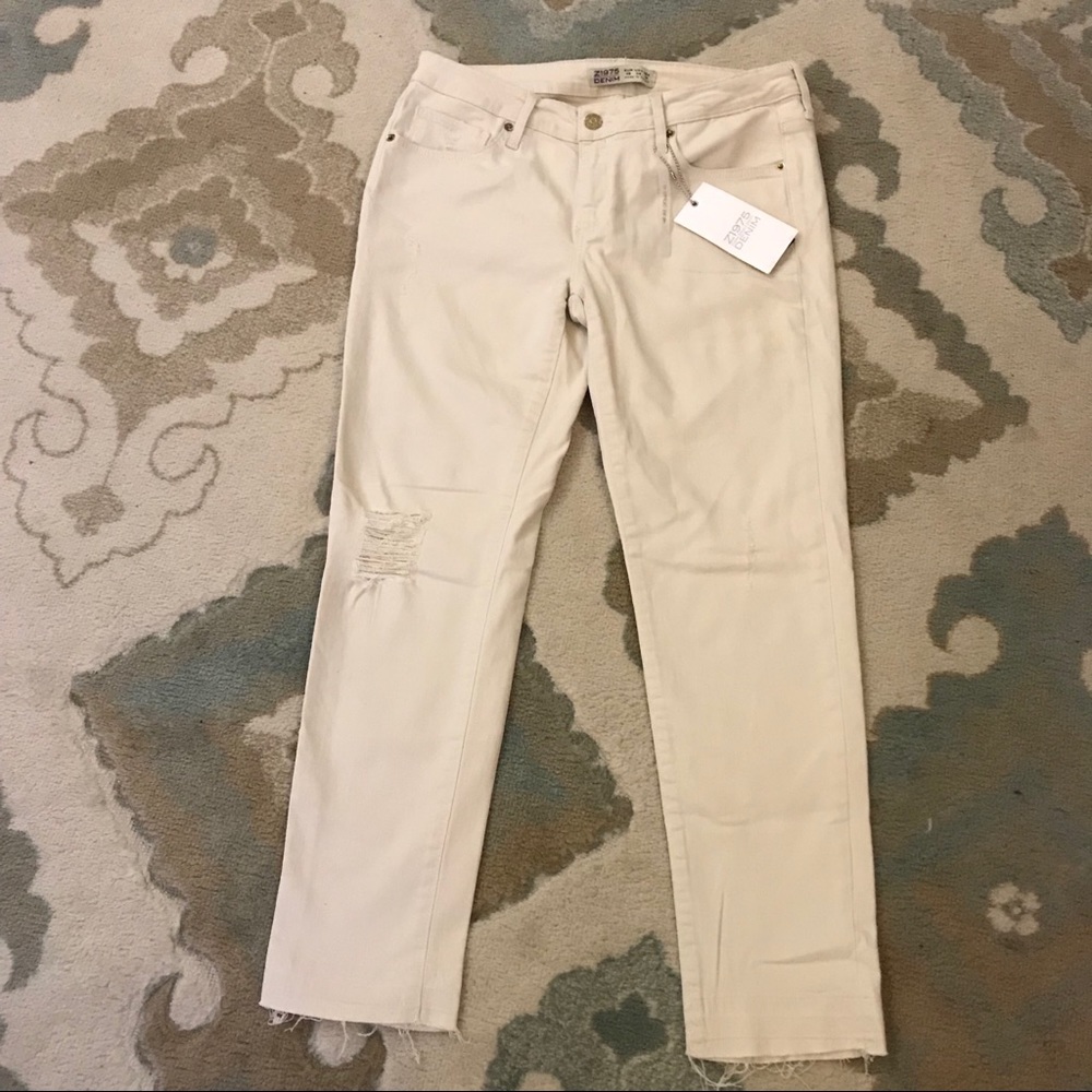 ✨NWT Zara Z1975 Cropped Denim
